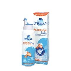 Spray Doux nez bouché Bébé 100ml Enrichie en cuivre Sterimar
