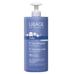 1ere Eau Acqua Detergente Viso, Corpo E Parti Intime - Uriage Bebe 1l Bébé Uriage