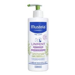 Linimento con Olio Extra Vergine di Oliva 400ml Dalla nascita Mustela
