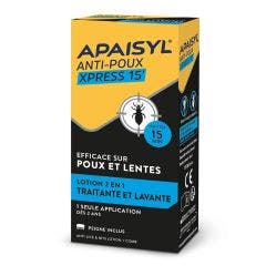 Lozione e pungidito + pettine inclusi 100ml Apaisyl