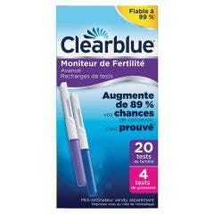 Monitor di fertilità 24 Sticks Ricariche Clear Blue