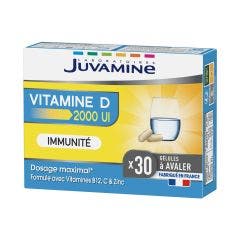 Vitamine D 2000 UI 30 gélules Juvamine
