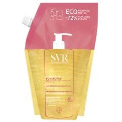 Olio detergente Eco-ricarica 1L Topialyse Lenitivo, Idratante 24h Protezione Anti-Secchezza Svr