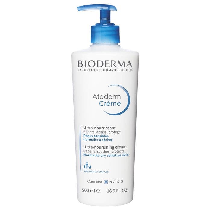 Crema Corpo Ultra-nutriente 500ml Atoderm Pelli sensibili, da normali a secche Bioderma