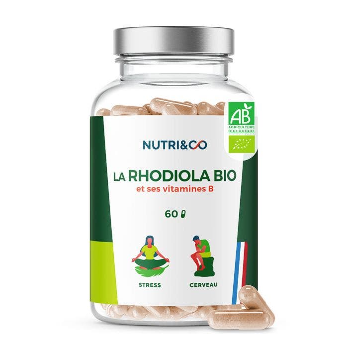 Rhodiola Bio 60 Gélules NUTRI&CO