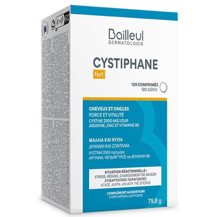 Capelli e Unghie 120 Compresse Cystiphane Fort Biorga