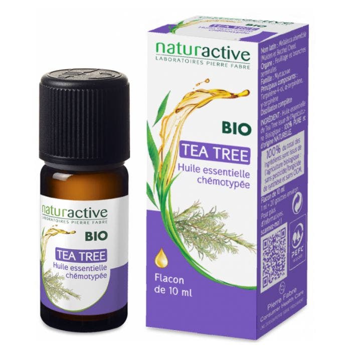 Olio essenziale Bio Tea Tree (Albero del Tè) 10 ml Naturactive