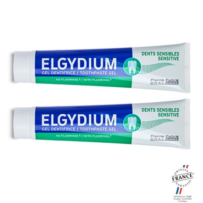 Dentifricio per denti sensibili 2x75ml Elgydium