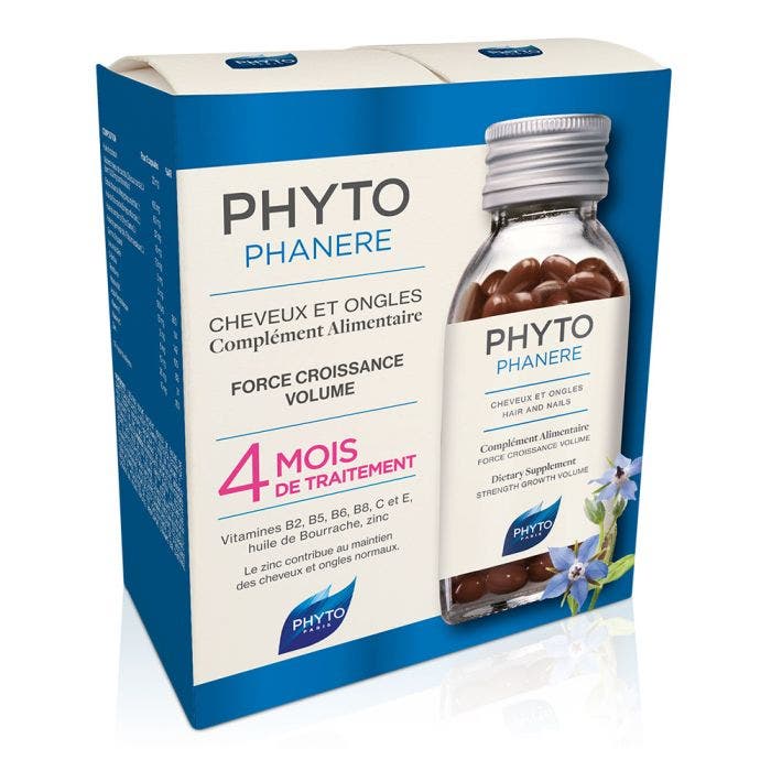 Capelli e Unghie 2x120 Capsule 2x120 Capsules Phytophanere Phyto