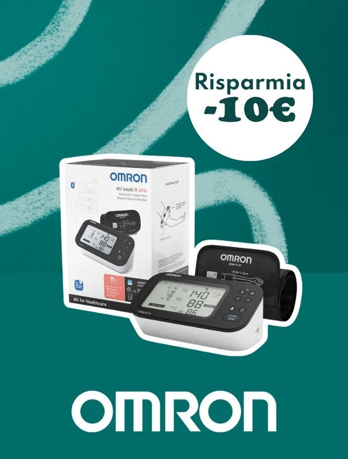 Regalo Misuratori di pressione Omron M7, RS7 e M4