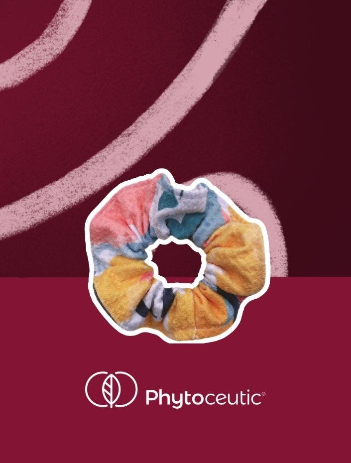 Regalo Uno scrunchie multicolore